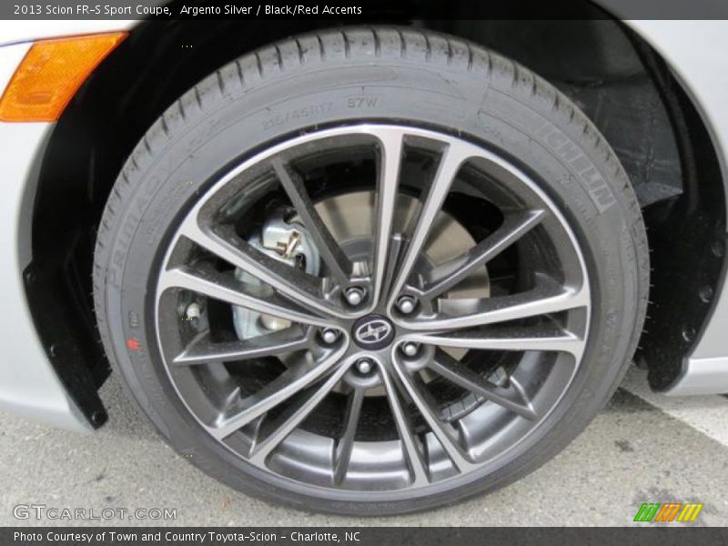 Argento Silver / Black/Red Accents 2013 Scion FR-S Sport Coupe