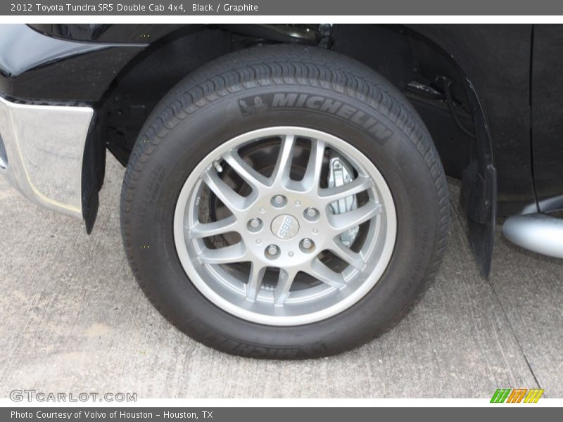 Black / Graphite 2012 Toyota Tundra SR5 Double Cab 4x4