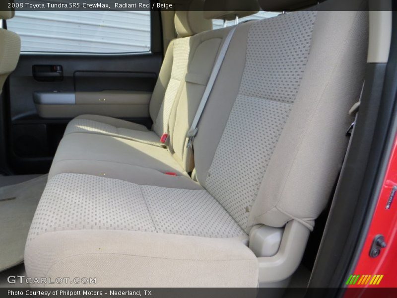 Radiant Red / Beige 2008 Toyota Tundra SR5 CrewMax