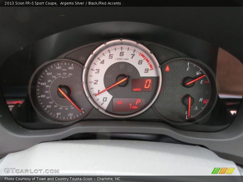 Argento Silver / Black/Red Accents 2013 Scion FR-S Sport Coupe
