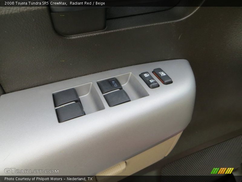 Radiant Red / Beige 2008 Toyota Tundra SR5 CrewMax