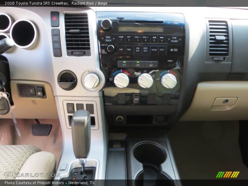 Radiant Red / Beige 2008 Toyota Tundra SR5 CrewMax