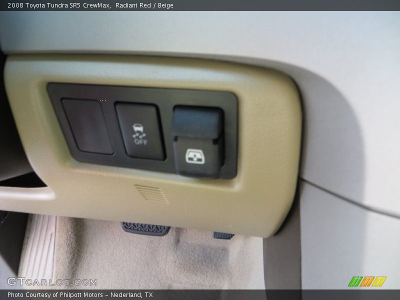 Radiant Red / Beige 2008 Toyota Tundra SR5 CrewMax