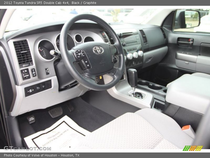 Black / Graphite 2012 Toyota Tundra SR5 Double Cab 4x4