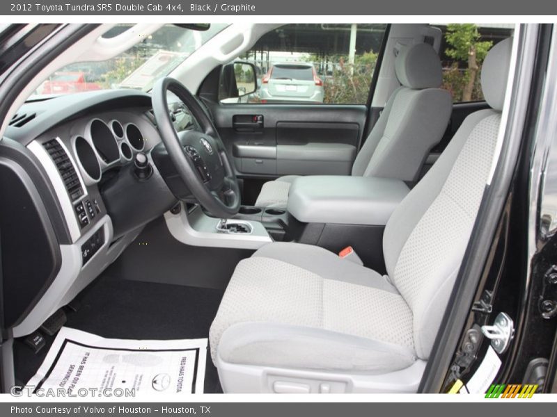 Black / Graphite 2012 Toyota Tundra SR5 Double Cab 4x4