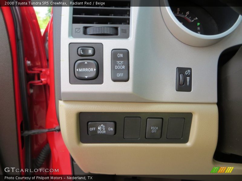 Radiant Red / Beige 2008 Toyota Tundra SR5 CrewMax