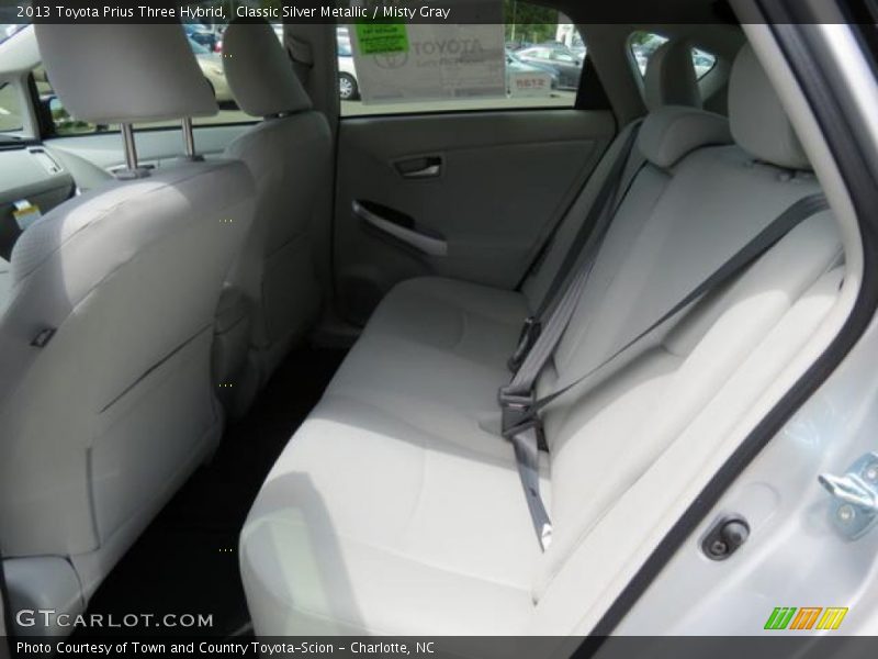 Classic Silver Metallic / Misty Gray 2013 Toyota Prius Three Hybrid