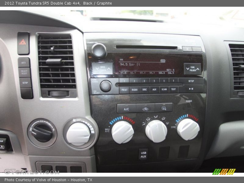 Black / Graphite 2012 Toyota Tundra SR5 Double Cab 4x4