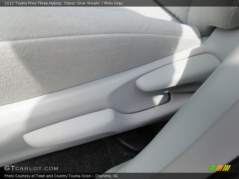 Classic Silver Metallic / Misty Gray 2013 Toyota Prius Three Hybrid