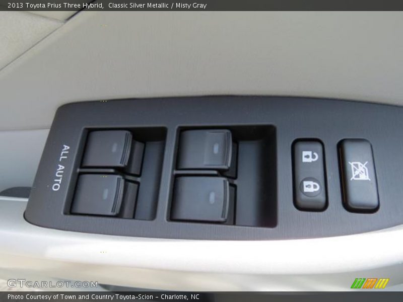Classic Silver Metallic / Misty Gray 2013 Toyota Prius Three Hybrid