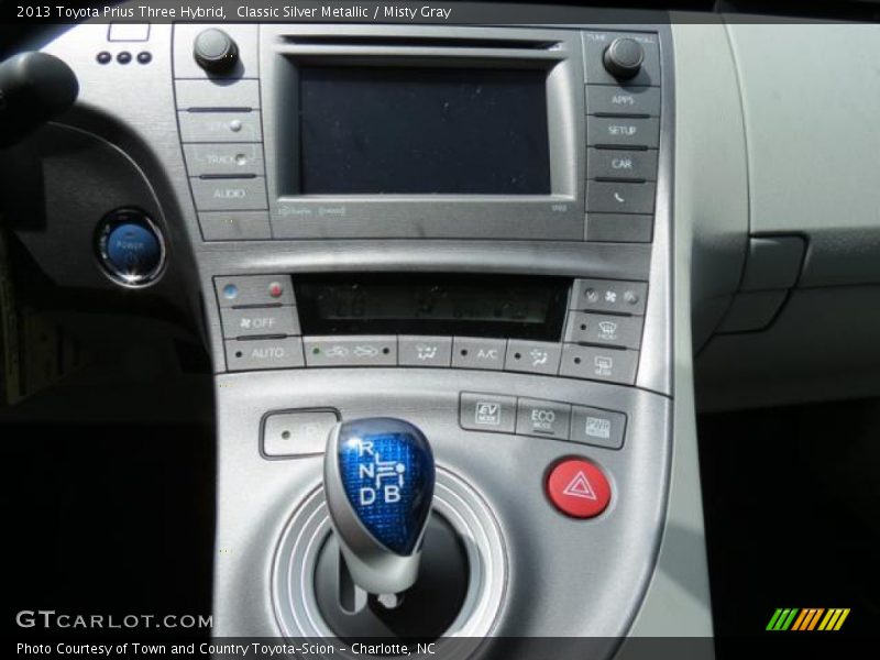 Classic Silver Metallic / Misty Gray 2013 Toyota Prius Three Hybrid