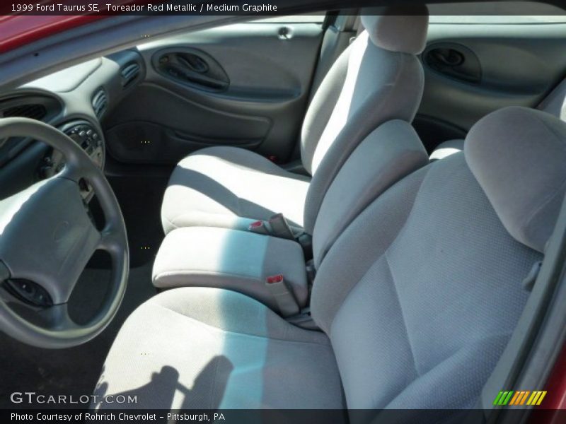 Toreador Red Metallic / Medium Graphite 1999 Ford Taurus SE