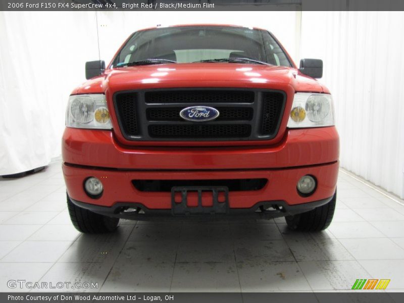 Bright Red / Black/Medium Flint 2006 Ford F150 FX4 SuperCrew 4x4