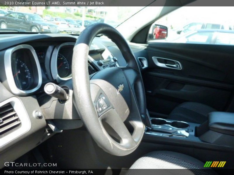 Summit White / Jet Black 2010 Chevrolet Equinox LT AWD