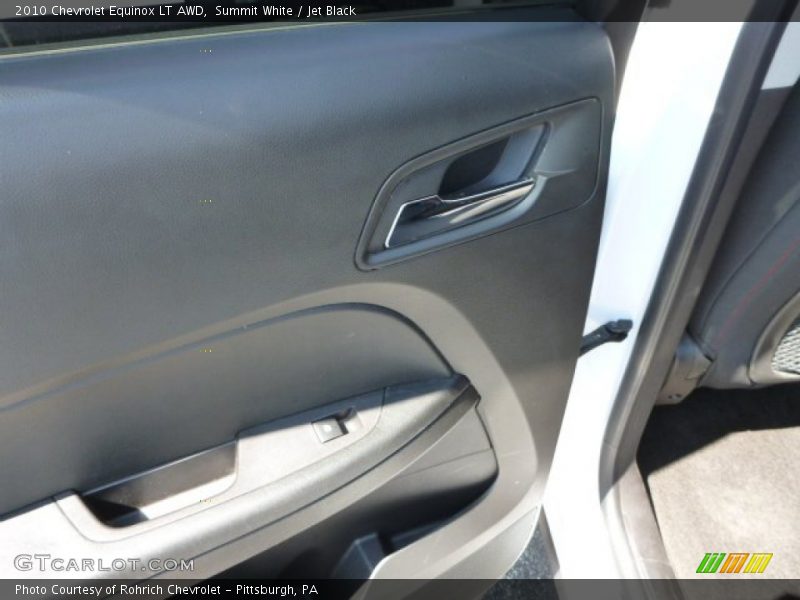 Summit White / Jet Black 2010 Chevrolet Equinox LT AWD