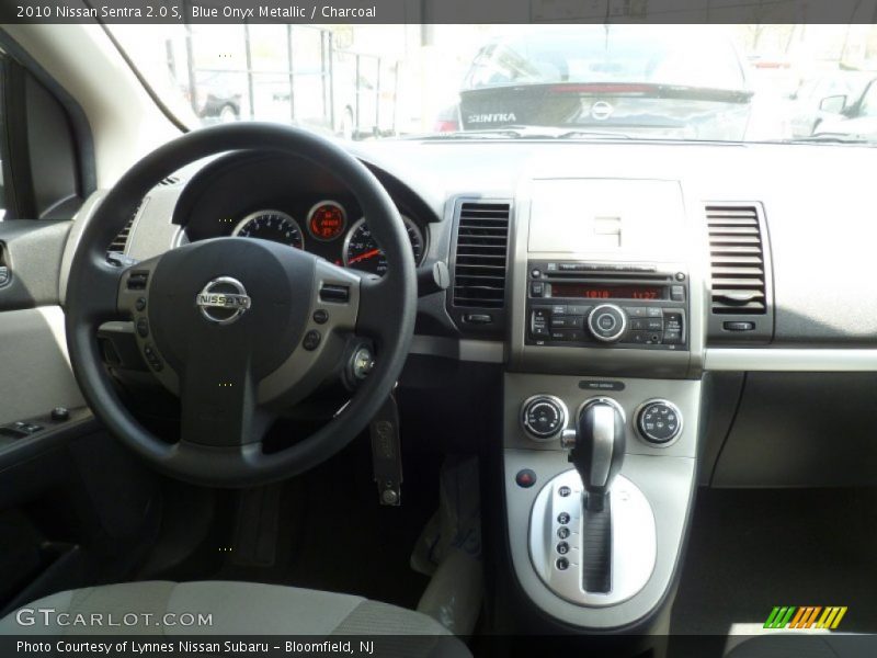 Blue Onyx Metallic / Charcoal 2010 Nissan Sentra 2.0 S