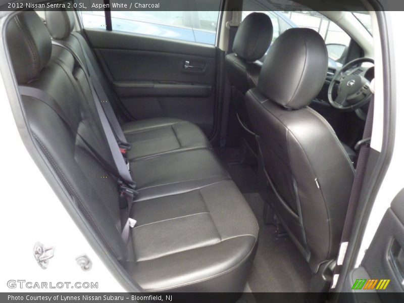 Aspen White / Charcoal 2012 Nissan Sentra 2.0 SL