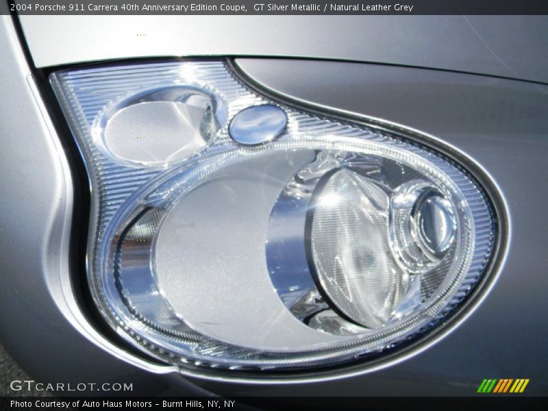 GT Silver Metallic / Natural Leather Grey 2004 Porsche 911 Carrera 40th Anniversary Edition Coupe