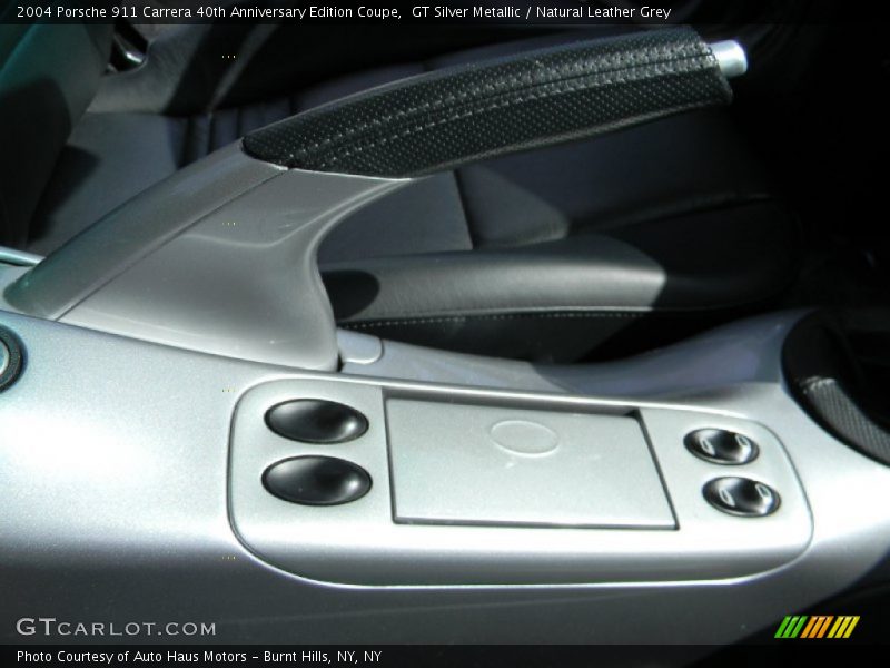 GT Silver Metallic / Natural Leather Grey 2004 Porsche 911 Carrera 40th Anniversary Edition Coupe