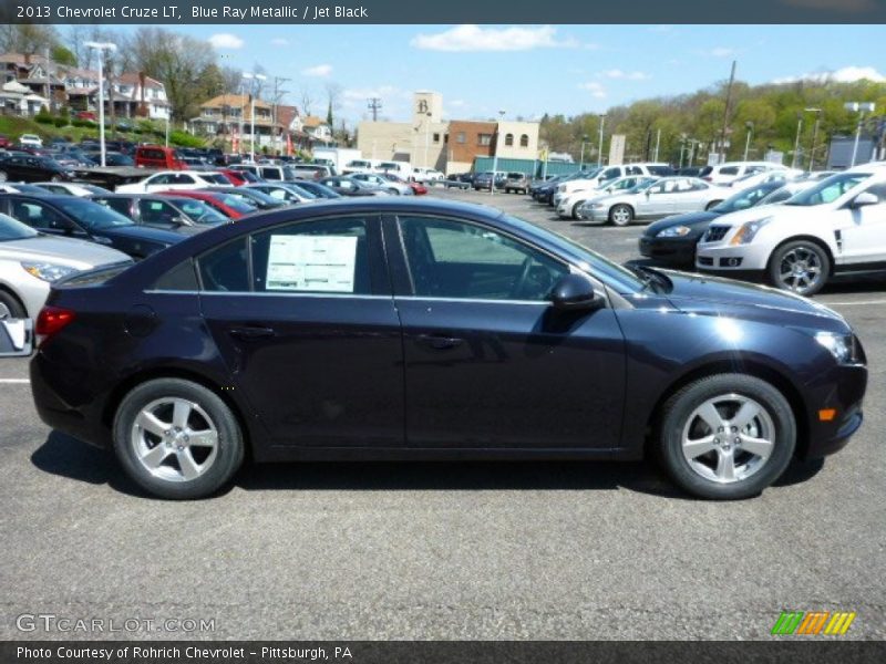 Blue Ray Metallic / Jet Black 2013 Chevrolet Cruze LT