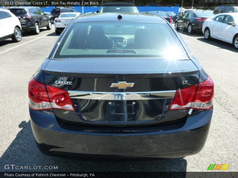 Blue Ray Metallic / Jet Black 2013 Chevrolet Cruze LT