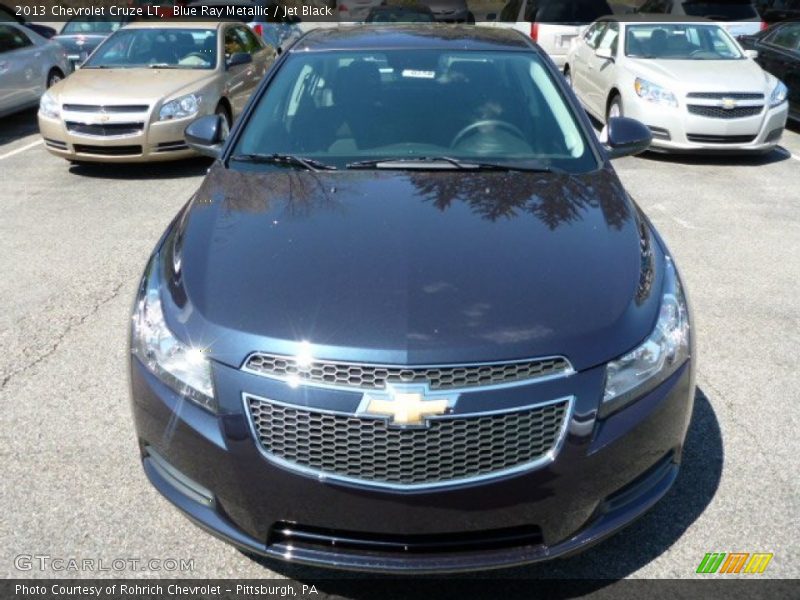 Blue Ray Metallic / Jet Black 2013 Chevrolet Cruze LT