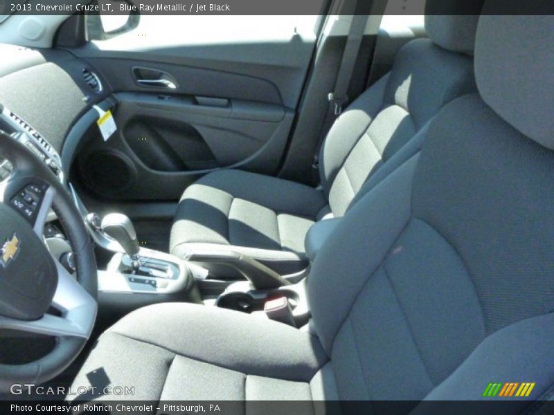Blue Ray Metallic / Jet Black 2013 Chevrolet Cruze LT