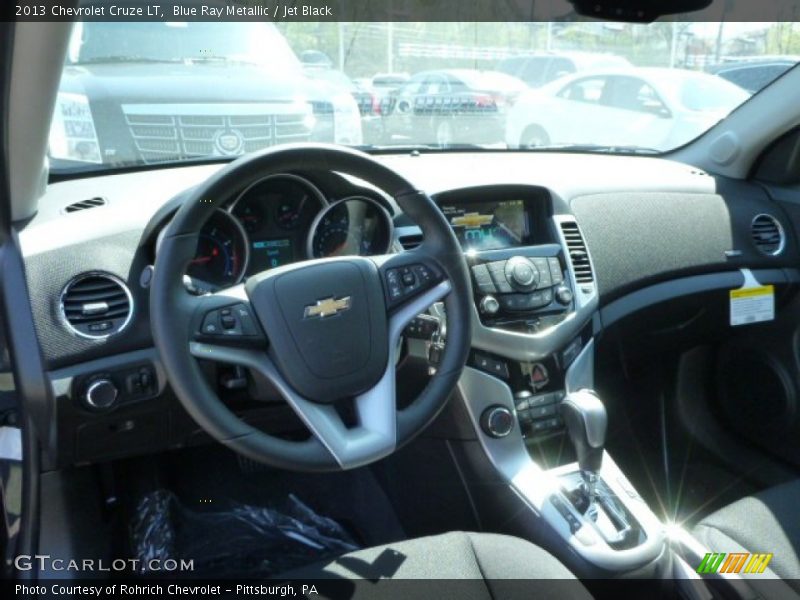 Blue Ray Metallic / Jet Black 2013 Chevrolet Cruze LT