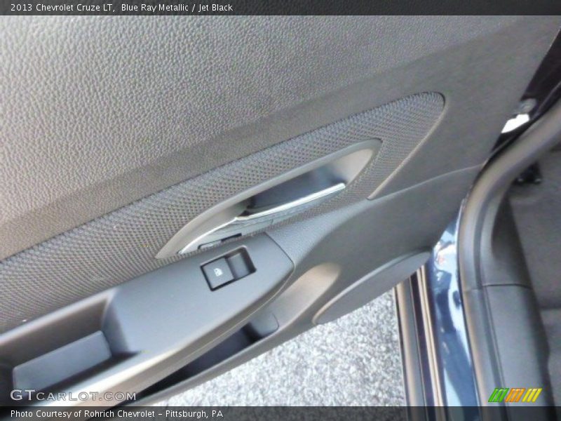 Blue Ray Metallic / Jet Black 2013 Chevrolet Cruze LT