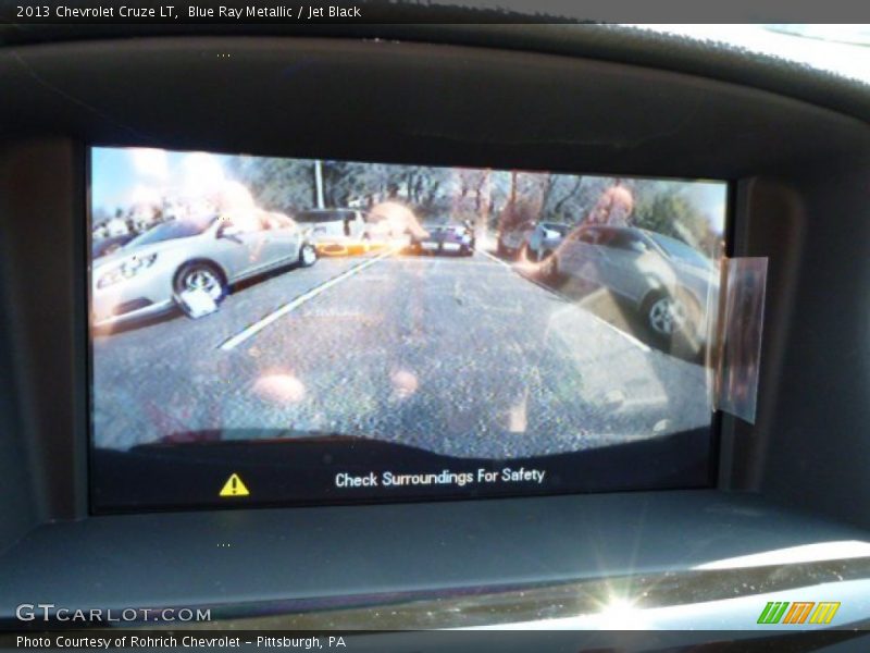Blue Ray Metallic / Jet Black 2013 Chevrolet Cruze LT