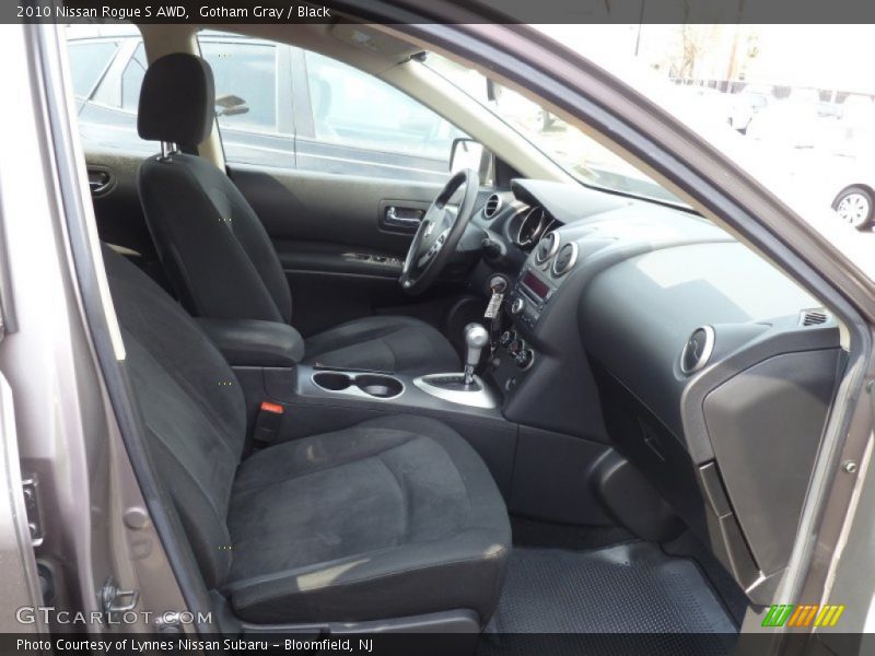 Gotham Gray / Black 2010 Nissan Rogue S AWD