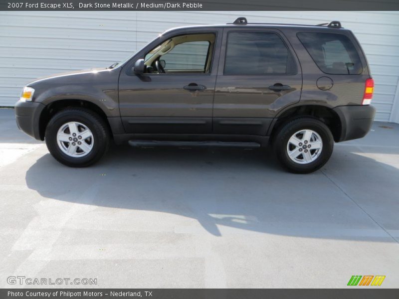 Dark Stone Metallic / Medium/Dark Pebble 2007 Ford Escape XLS