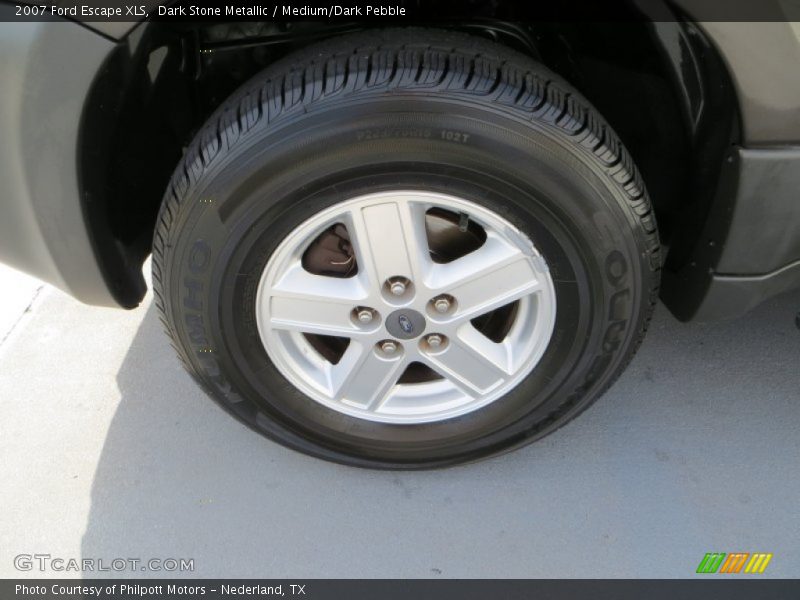 Dark Stone Metallic / Medium/Dark Pebble 2007 Ford Escape XLS