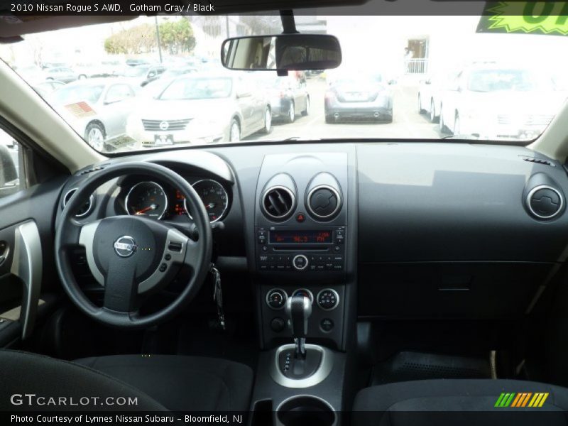 Gotham Gray / Black 2010 Nissan Rogue S AWD
