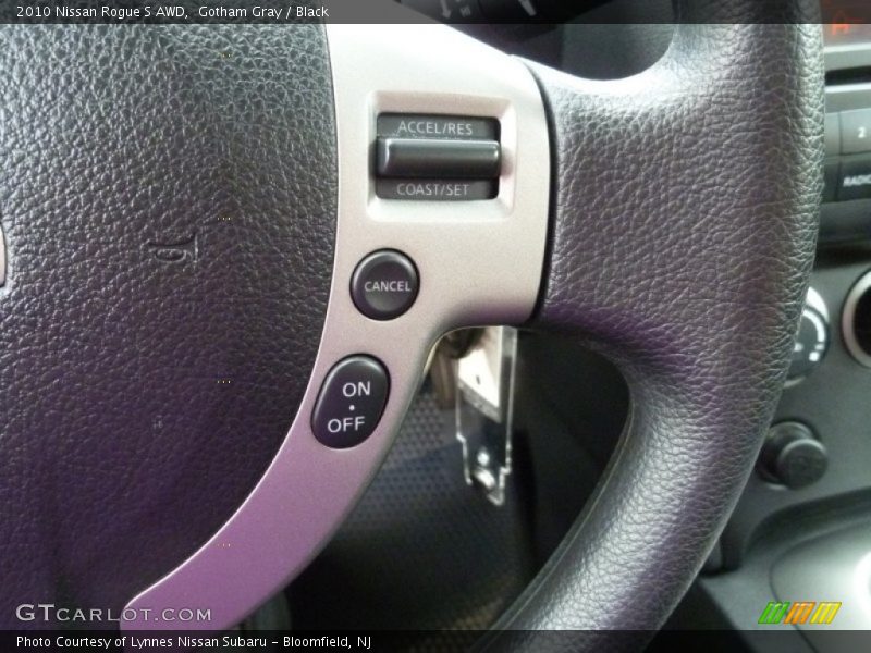 Gotham Gray / Black 2010 Nissan Rogue S AWD