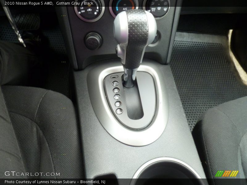Gotham Gray / Black 2010 Nissan Rogue S AWD