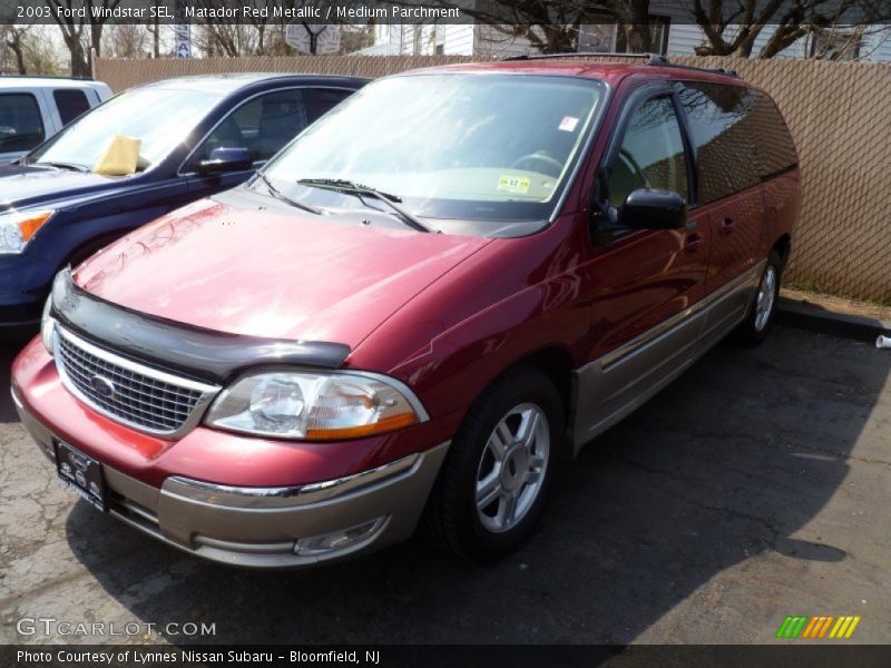 Matador Red Metallic / Medium Parchment 2003 Ford Windstar SEL