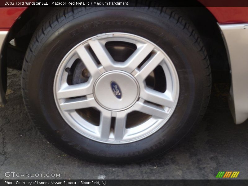 Matador Red Metallic / Medium Parchment 2003 Ford Windstar SEL