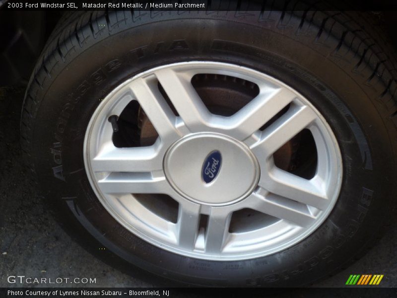 Matador Red Metallic / Medium Parchment 2003 Ford Windstar SEL