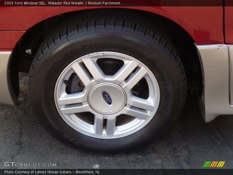 Matador Red Metallic / Medium Parchment 2003 Ford Windstar SEL