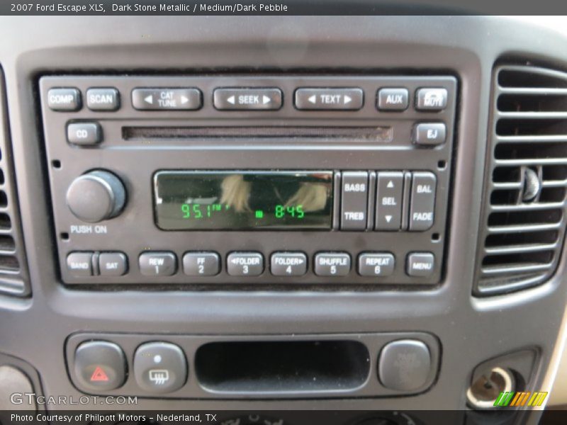 Dark Stone Metallic / Medium/Dark Pebble 2007 Ford Escape XLS