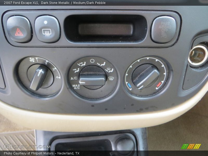 Dark Stone Metallic / Medium/Dark Pebble 2007 Ford Escape XLS