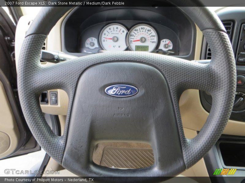 Dark Stone Metallic / Medium/Dark Pebble 2007 Ford Escape XLS