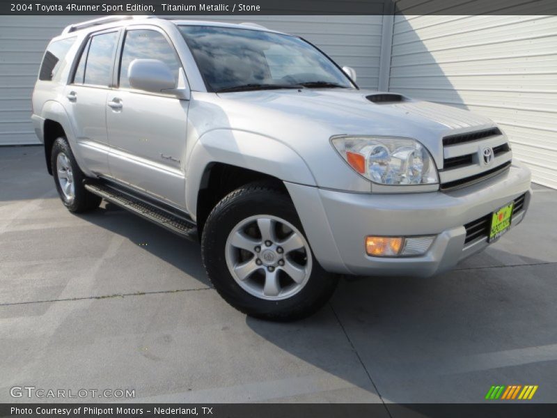 Titanium Metallic / Stone 2004 Toyota 4Runner Sport Edition