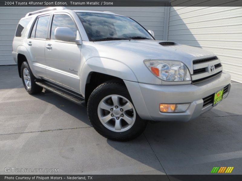 Titanium Metallic / Stone 2004 Toyota 4Runner Sport Edition