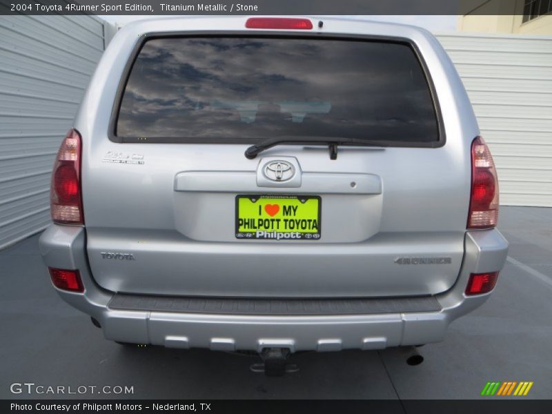 Titanium Metallic / Stone 2004 Toyota 4Runner Sport Edition