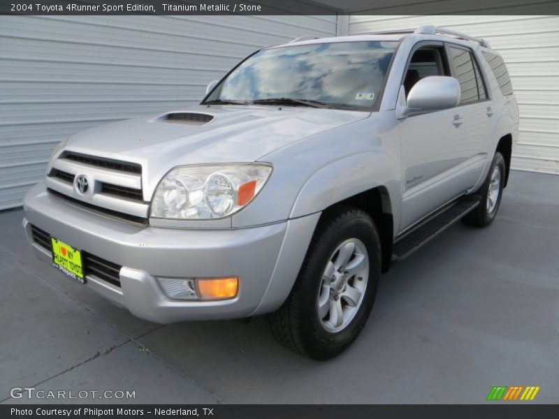 Titanium Metallic / Stone 2004 Toyota 4Runner Sport Edition