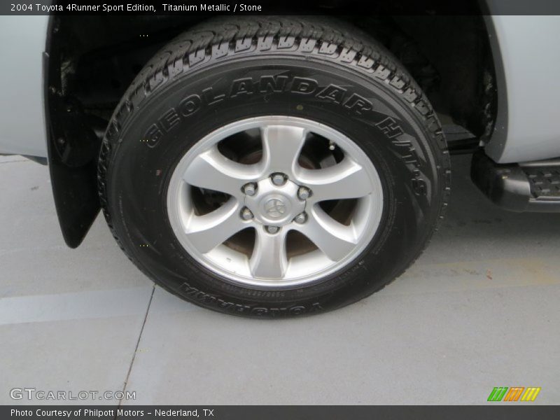 Titanium Metallic / Stone 2004 Toyota 4Runner Sport Edition