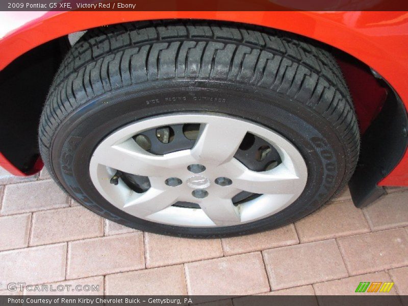 Victory Red / Ebony 2009 Pontiac G5 XFE