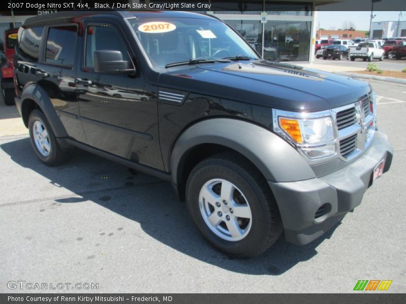 Black / Dark Slate Gray/Light Slate Gray 2007 Dodge Nitro SXT 4x4